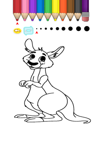 Kids Coloring Book - Cute Cartoon Rito screenshot 2