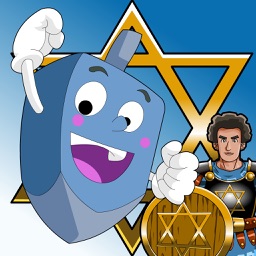 Hanukkah story, Hebrew songs music, Jewish holidays prayers trivia, kids Dreidel game Judaism