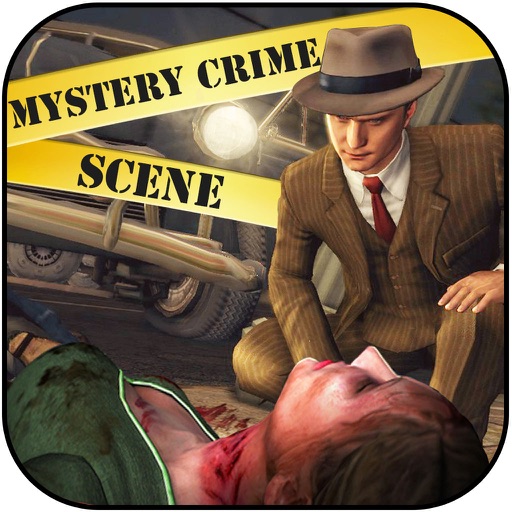 Mystery Crime Scene : Criminal Game Icon