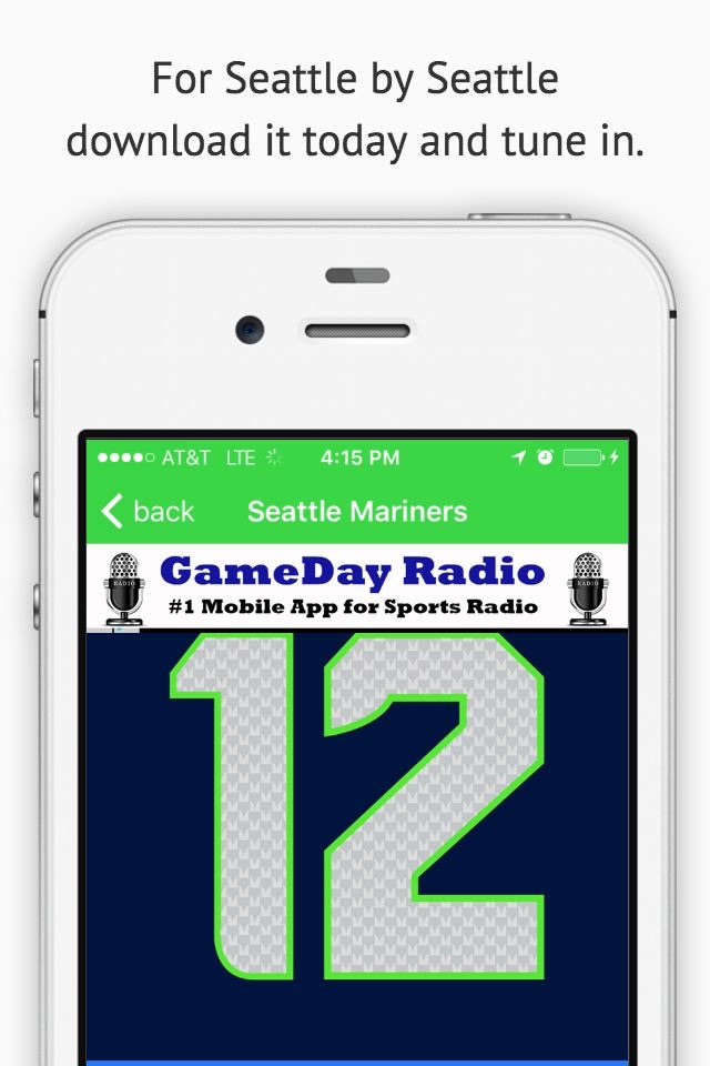 Seattle GameDay Sports Radio – Seahawks and Mariners Edition screenshot 4