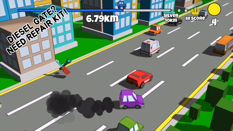 Crazy Road : Trouble Racer