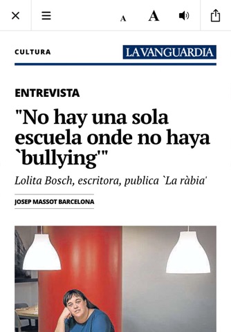 La Vanguardia edición impresa screenshot 4