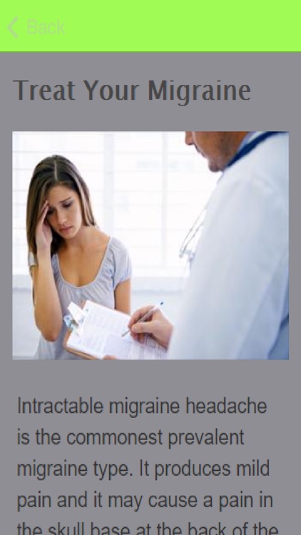 How To Treat A Migraine