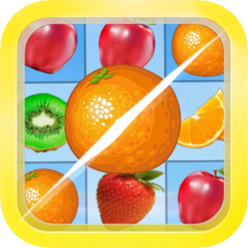 Match 3 Puzzle Fruit Icon