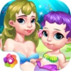 Mermaid Twins' Ocean Resort - Beauty Makeup Salon/Lovely Baby Care