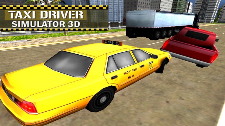 Taxi Driver Simulator 3D - Extreme Cab Driving & Parking Test Game screenshot-3