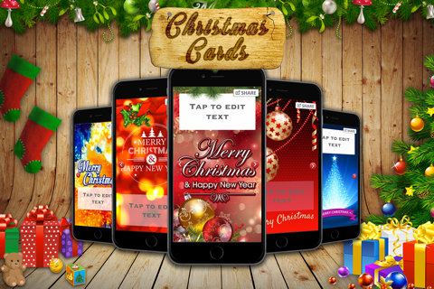 Christmas Cards – Free Greeting e.Card Make.r For Merry & Happy Holiday.s screenshot 3