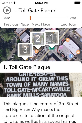 The City of Saratoga History App screenshot 3