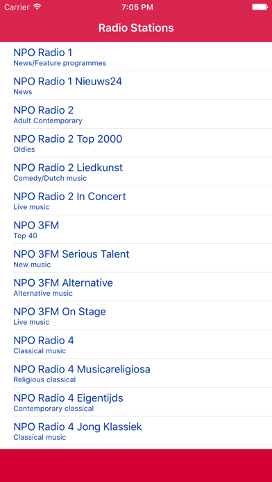 How to cancel & delete Radio Netherlands FM - Stream and listen to live online music, news channel and muziek show with Dutch streaming station player from iphone & ipad 1