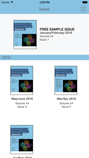 Biochemistry and Molecular Biology Education(圖1)-速報App