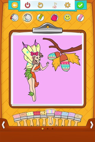 Fairy Coloring Sheets screenshot 3