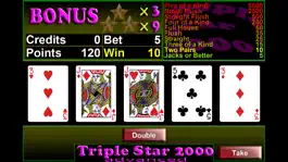 Game screenshot Triple Star 2000 Videopoker mod apk