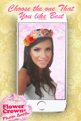 Flower Crown Photo Booth – Fashion Accessories for Hair.style Makeover in Pic Edit.or screenshot 3