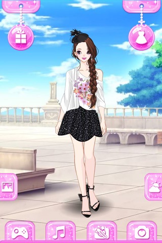 Beautiful Retro Style - Fashion Girl Salon Games screenshot 2