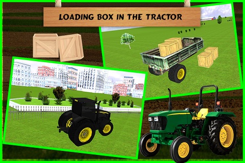 Tractor Trolley Simulator HD screenshot 3