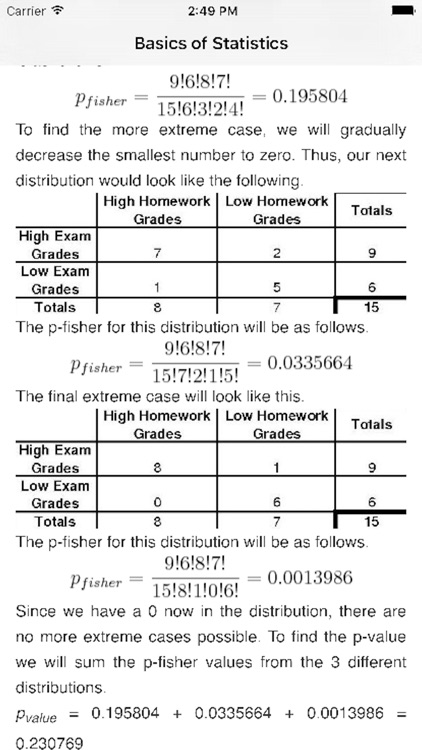 Basics of Statistics