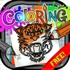 Coloring Book : Painting Picture Tribal Tattoos Free Edition