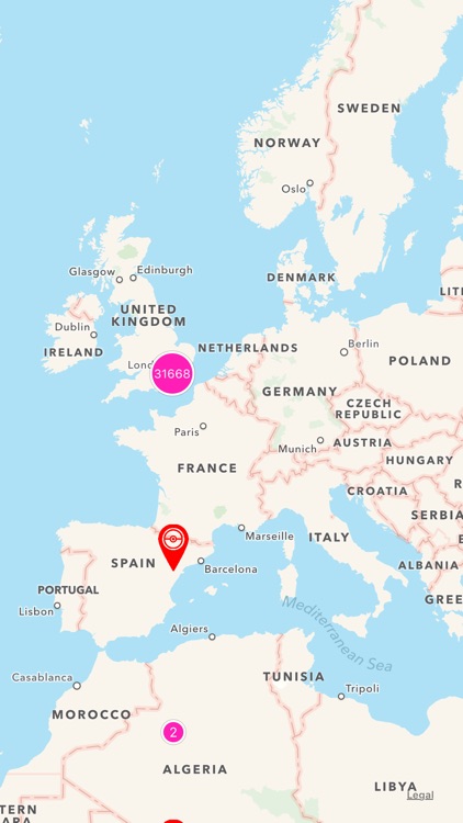 Map View - PokéStop Map For Pokémon Go