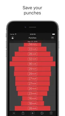 Imágen 4 Punches - measuring power and speed iphone