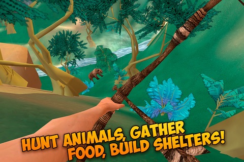 Pixel Tropical Island Survival 3D Full screenshot 2