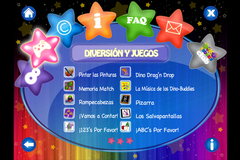 Dino-Buddies™ - La Bicicleta de Muchos Colores (Spanish) screenshot 3