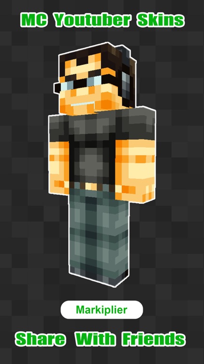 3D Youtuber Skins Collection - Pixel Texture Exporter for Minecraft Pocket Edition Lite
