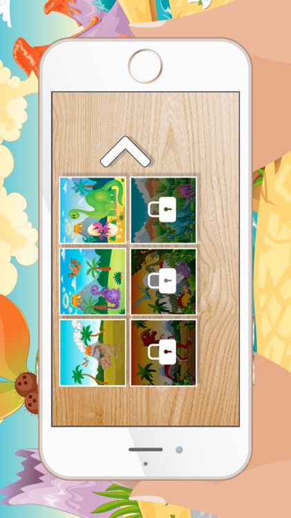 Dinosaur Games for kids Free : Cute Dino Train Jigsaw Puzzles for Preschool and Toddlers screenshot-3