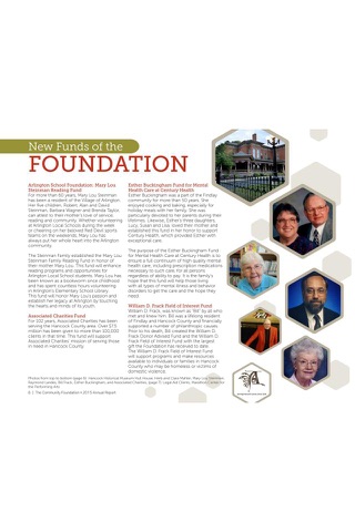 The Community Foundation screenshot 2