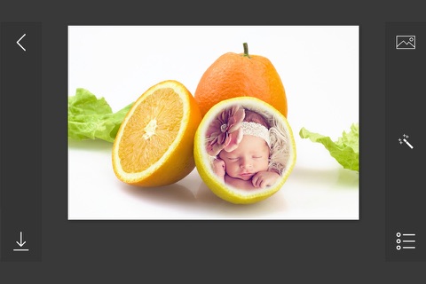 Fruit Photo Frames - make eligant and awesome photo using new photo frames screenshot 2