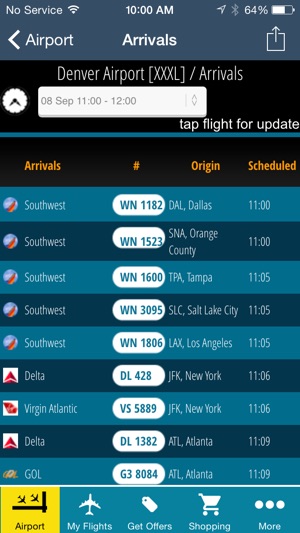 Denver Airport Pro (DEN) Flight Tracker radar(圖3)-速報App