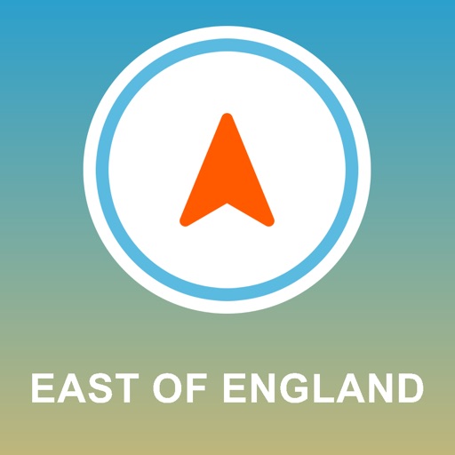 East of England, UK GPS - Offline Car Navigation icon