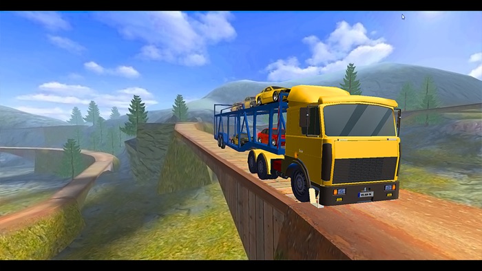 Car Transporter Hill Driver