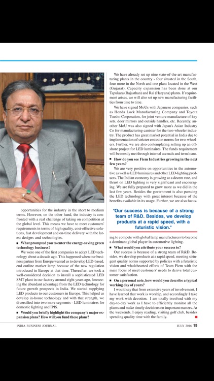 India Business Journal