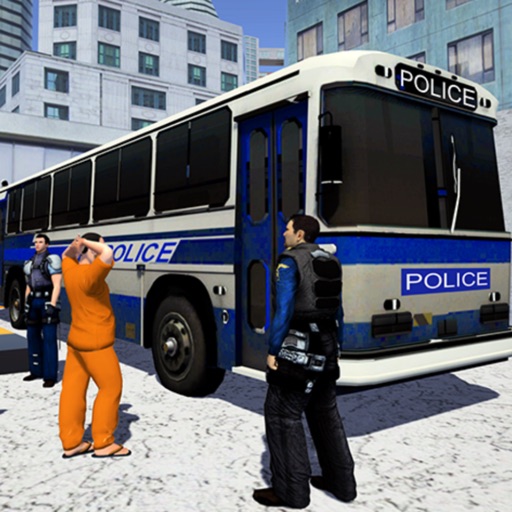 Prisoner Transport Police Bus Icon