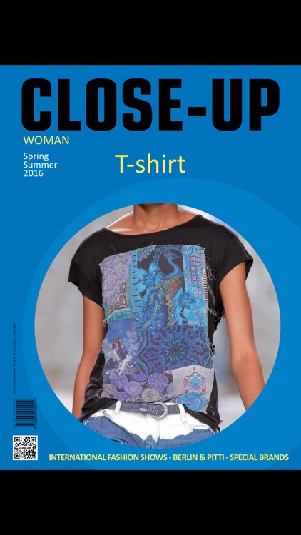 Close-Up Woman T-Shirt