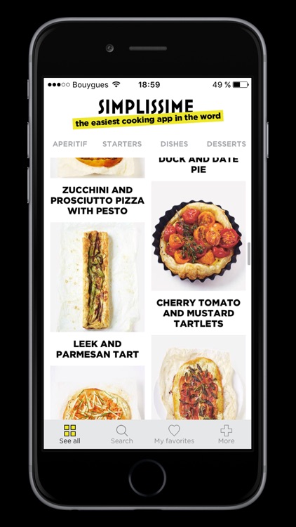 Simplissime: The easiest cooking app in the world