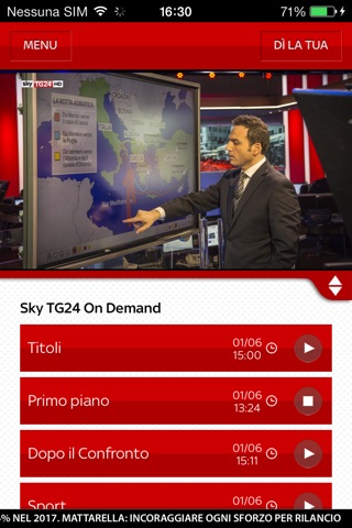 Sky TG24 screenshot 3