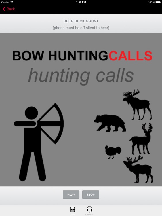 Bow Hunting Calls - Premium Hunting Calls For Archery Hunting Success (Ad Free) BLUETOOTH COMPATIBLE screenshot-0