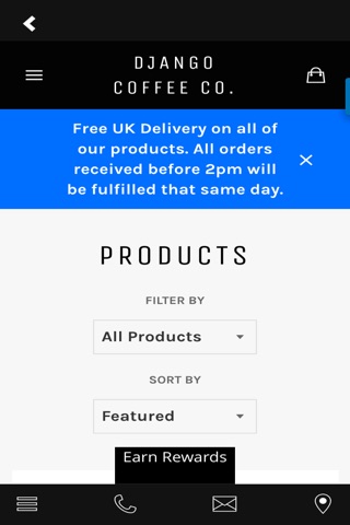 Django Coffee Co screenshot 2