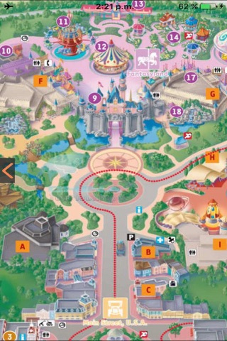 Hong Kong Disneyland Visitor Guide 香港迪士尼樂園 screenshot 2
