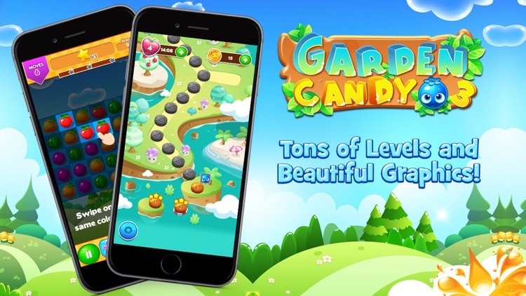 Fruit Splash Flower Blossom Candy Garden 3