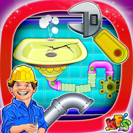 House Plumber Repairing – Repair & fix home sanitary in this kids game iOS App