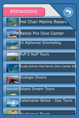Ambergris Caye Island Offline Map Tourism Guide screenshot 3
