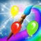 Color Balloons Drawing Game
