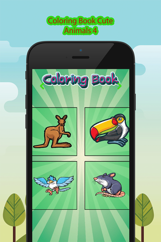 KidsColoringBook-NewAllAndCuteAnimals screenshot 3