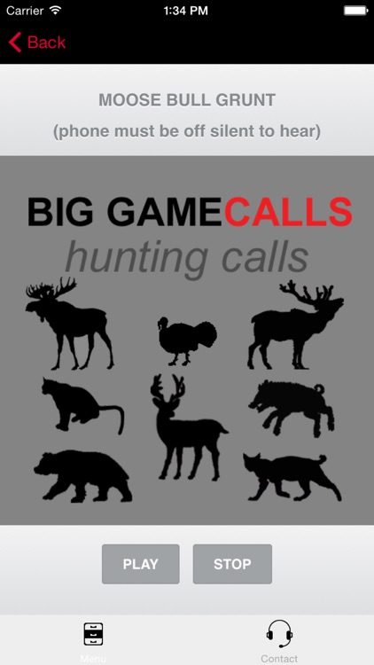 Big Game Hunting Calls - The Ultimate Big Game Hunting Calls App - BLUETOOTH COMPATIBLE