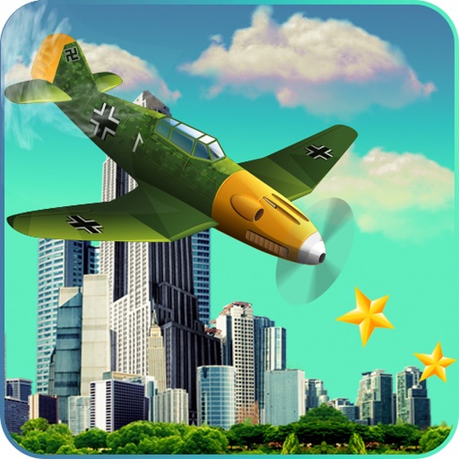 City Plane Stunts 3D iOS App