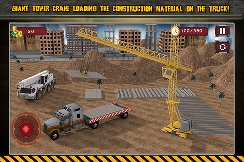 Bridge Builder Crane Simulator 3D screenshot 2