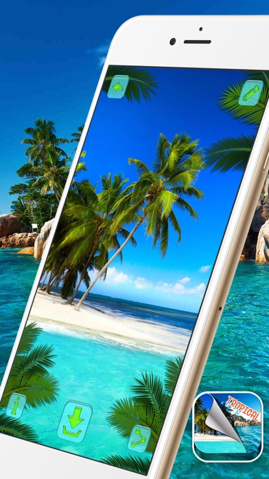 How to cancel & delete Tropical Island Wallpapers – Beautiful Summer Beach and Palm Trees Pictures from iphone & ipad 3