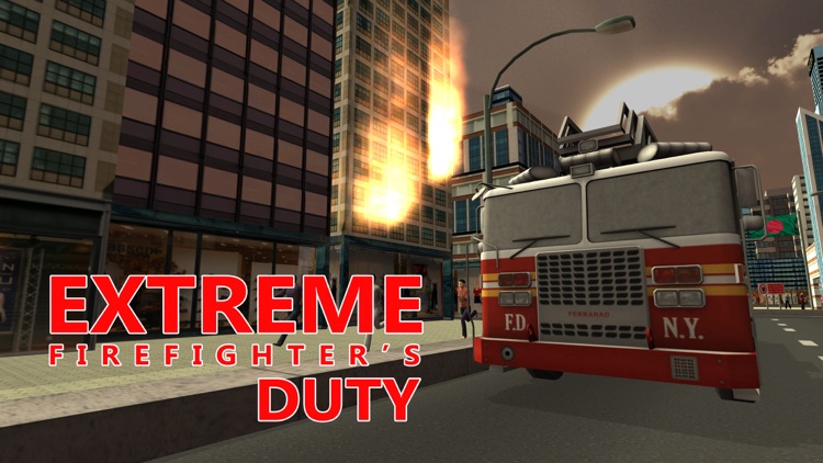 Fire Rescue Truck Simulator – Drive firefighter lorry & extinguish the fire screenshot-3